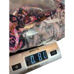 Free People Pink Pattern Deep V-neck Long Bell Sleeve Relaxed Tunic Boho Top XS Photo 10