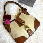 Coach y2k Rare Hamptons Medium Hobo Crossbody Shoulder Bag Photo 0