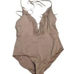 Laundry by Shelli Segal NEW Laundry Crochet Plunge one piece Swimsuit Photo 0