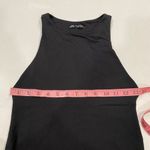 ZARA  Black Bodysuit High Neck Sleeveless Thong Style Size Medium Photo 3