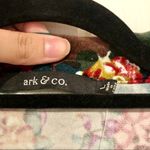 Ark & Co. NWT Brown Button Up Floral Jacket Photo 2