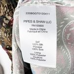 NEW Veronica Beard Isra Silk Chiffon Belted Tiered Pullover Paisley Maxi Dress Photo 2