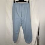 Reformation  blueish‎ sweat pants, DIY distress, sz M Photo 3