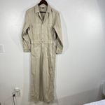 Universal Threads Universal Thread Womens Beige‎ Jumpsuit Size 12 Utility Romper Coverall Beige Photo 1