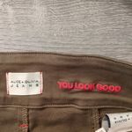 Alice + Olivia  Jeans Olive Good High Waist Skinny Size 27 Photo 7