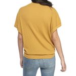 Anthropologie We The Free People Size S Top Madeline Anthro Relaxed Golden Haze Yellow Women’s Photo 2