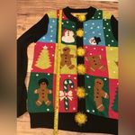 Tipsy Elves gingerbread womans ugly christmas sweater size Medium Photo 2