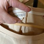 ASOS Roolee Tan Tee Shirt with flowy floral short sleeves Size XXXL Photo 3