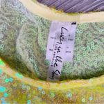 Lucy in the Sky Sequin midi dress / long shirt / yellow holographic sequin dress Photo 3