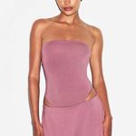 SKIMS Smooth Layers Strapless Bodysuit in Redwood, Size Large Photo 0