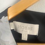 Hobbs London  Dress green white black Floral Print Midi Length Dress size 2 Photo 5