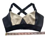 TAN LINES BY SIVAN AYLA Melrose Athletic Set M Black Beige Colorblock Crossback Size M Photo 11