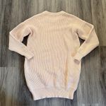DEMYLEE x Revolve Sweater Dress in Nude Size Small Cotton Blend Relaxed Fit Photo 2