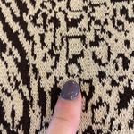 St. John  Sport Vintage Wool Animal Print Sweater‎ Jacket Full Zip Rare Pattern Photo 9