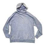 No Boundaries  Blue Hoodie Size large oversized heather pastel sweatshirt Photo 6