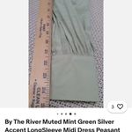 Blu Pepper Soft Gray Long Sleeve Dress Photo 12