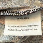 Tory Burch  Silk Jersey Long Sleeve Paisley Print Sheath Dress Medium Photo 7