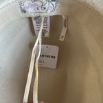 Free People  Cream 100%‎ Wool Felt Wide Brim Western Boho Hat One Size Photo 11