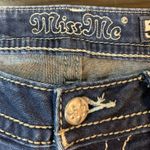 Miss Me Miss‎ Me Signature Skinny Jeans 28 Blue Embroidered Bling Western Glam Cowgirl Photo 2