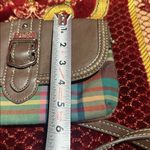 CHAPS  plaid crossbody or wristlet 
NWOT buckle snap Photo 6