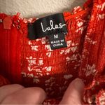 LULU’S Garden Date Midi Dress Red Size M Photo 7