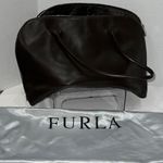 Furla Dark Brown Leather Handbag Photo 7
