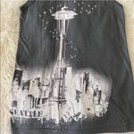 American Apparel Seattle Space Needle Graphic Grey Tank Photo 1