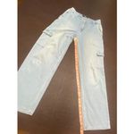 Hollister Ultra High Rise Dad Jeans Light Wash Carpenter 25R Classic Relaxed Photo 2