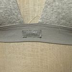 SKIMS Stretch Cotton Rib Plunge Bralette Photo 5