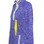 Avalanche  Womens Pull Over Sweatshirt Purple Blue Size Small Thumbholes New u Photo 4