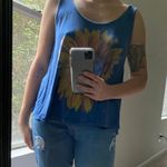 Wet Seal Blue Sunflower Tank Photo 2