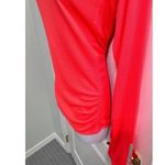 Cascade Sport Performance Orange Cowl Neck Long Sleeve Top | Women’s L Photo 3