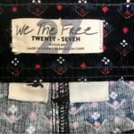 Free People NWOT Joanie Floral Mini Skirt Corduroy Black Red Pattern Academia S Photo 10