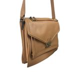 Loeffler Randall  Tan Leather Envelope Style Handheld Worn Crossbody Shoulder Bag Photo 2