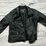 Baby Phat  faux leather moto jacket size large Photo 5