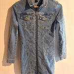 Windsor Super cute zip up denim dress NWT Photo 0
