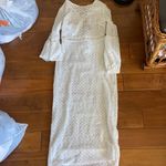 VICI - XS white long coverup Photo 1