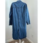 Forever 21 Women's Denim Double Breasted Car Coat by , Sz: Small (b5) Photo 1