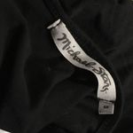 Michael Stars New. black ruched midi dress. Large. New Photo 6