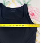 Spanx  Black Jersey Bodice Square Neck Midi Dress Comfort Fit Size L Photo 4