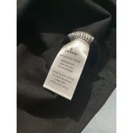 Lulus Trendy Poise Black Notched Short Sleeve Crop Top S Square Neck Photo 6