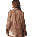 Anthropologie - NWT The Remie Sequin Buttondown Blouse Sz S Photo 1