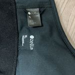 Zella NWOT  XL zip Front Black Sports Bra Photo 3