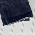 Genetic Denim Distressed Cropped Jeans Dark Blue Moon Size 26 Skinny Low Rise Photo 6