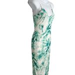 AFRM Amina Teal Tie Dye Spaghetti Strap Slip Dress Size XS Photo 7