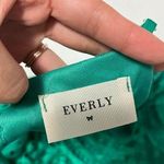 Everly Anthropologie  teal lace dress Photo 5