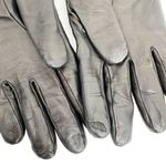 Diane Von Furstenberg  Women's Leather Gloves -‎ Black Elegant Winter Accessories Photo 3