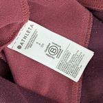 Athleta  Colorblock Mock Neck Pullover Sweatshirt Womens Small Activewear Workout Photo 4