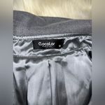 Clocolor grey trench coat belted pencil dress sz medium Gray Photo 1