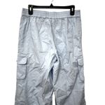 BP  Cargo Pants Twill Fabric Wide Leg Multiple Pockets Light Blue W Medium NWOT Photo 4